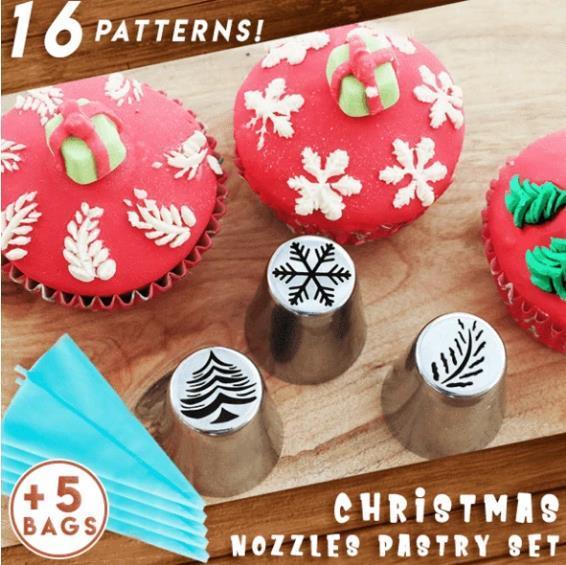 Christmas Hot saleš„-Christmas Nozzles Set
