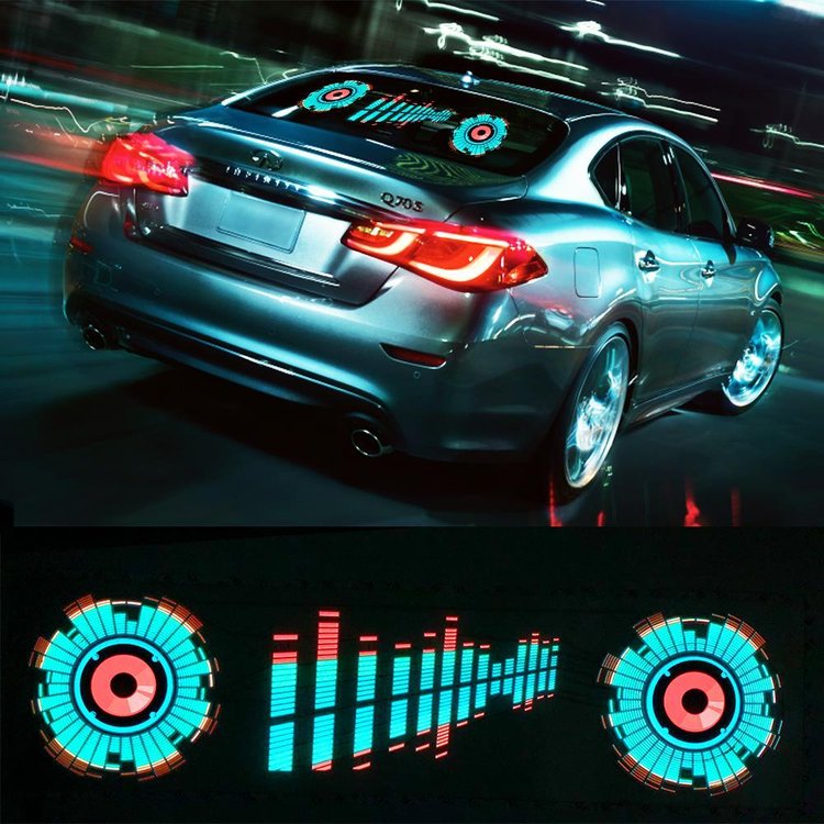 Car Music Rhythm Sensor Lam