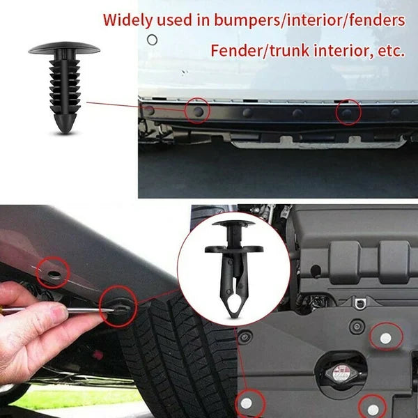 Car set plastic rivet buckle(415PCS)