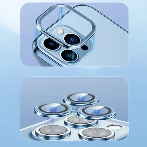 New Version 2.0 Transparent Electroplated iPhone Case With Camera Protector