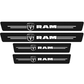 Carbon Car Door Sills Stickers