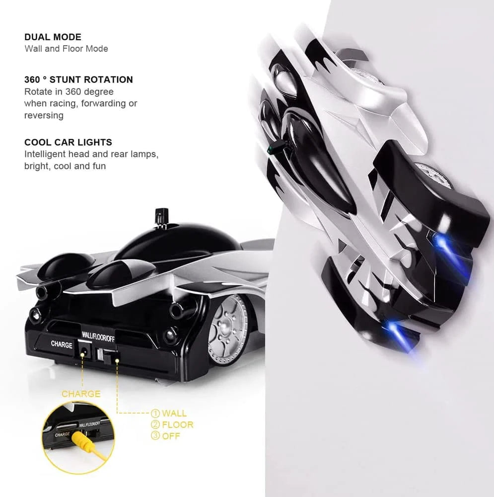 Climbing Wall Stunt Car With Remote Control [ FREE SHIPPING ]