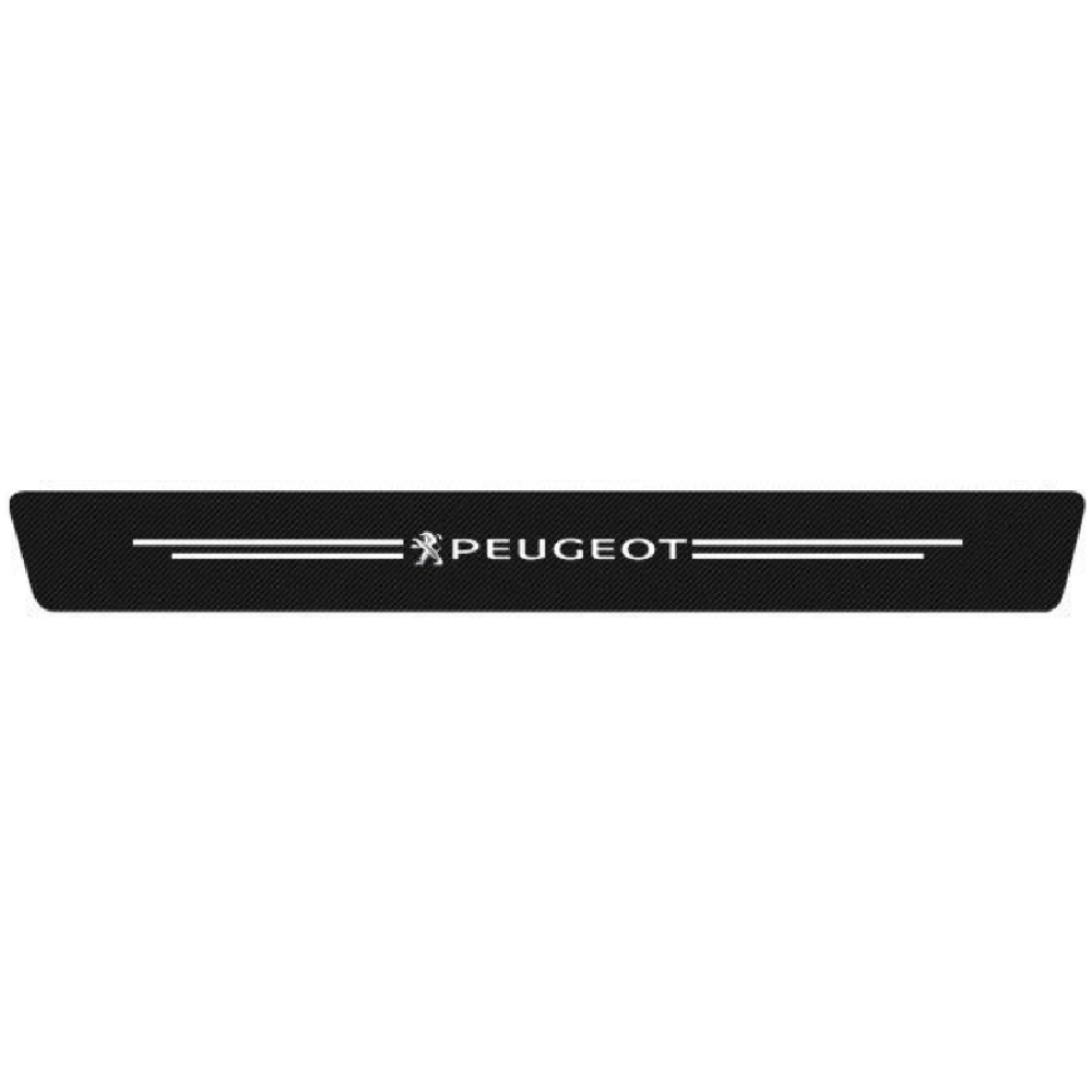 Carbon Car Door Sills Stickers